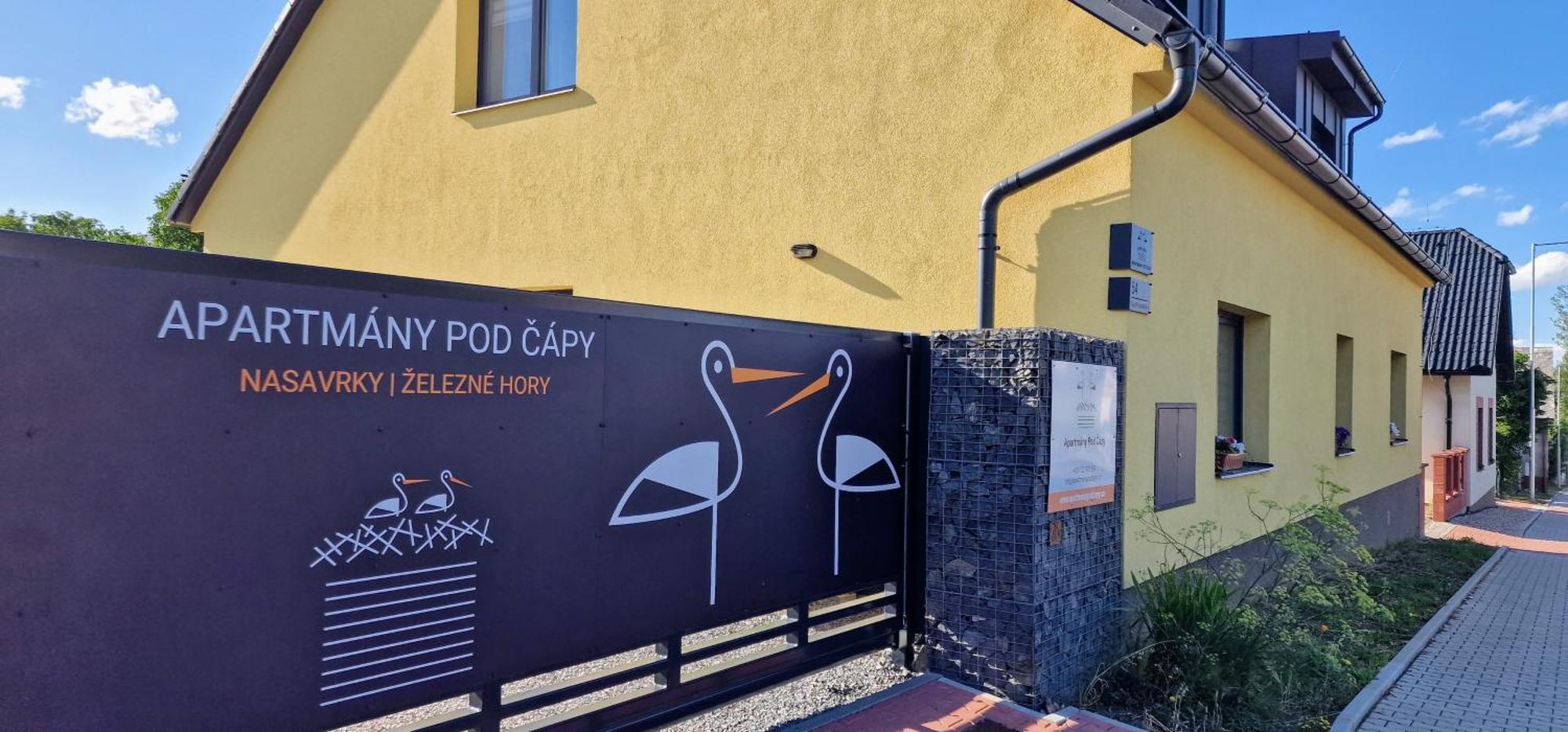 Apartmany Pod Capy, Nasavrky المظهر الخارجي الصورة
